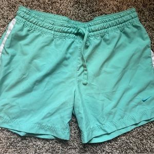 Mint Green Nike Shorts Size M